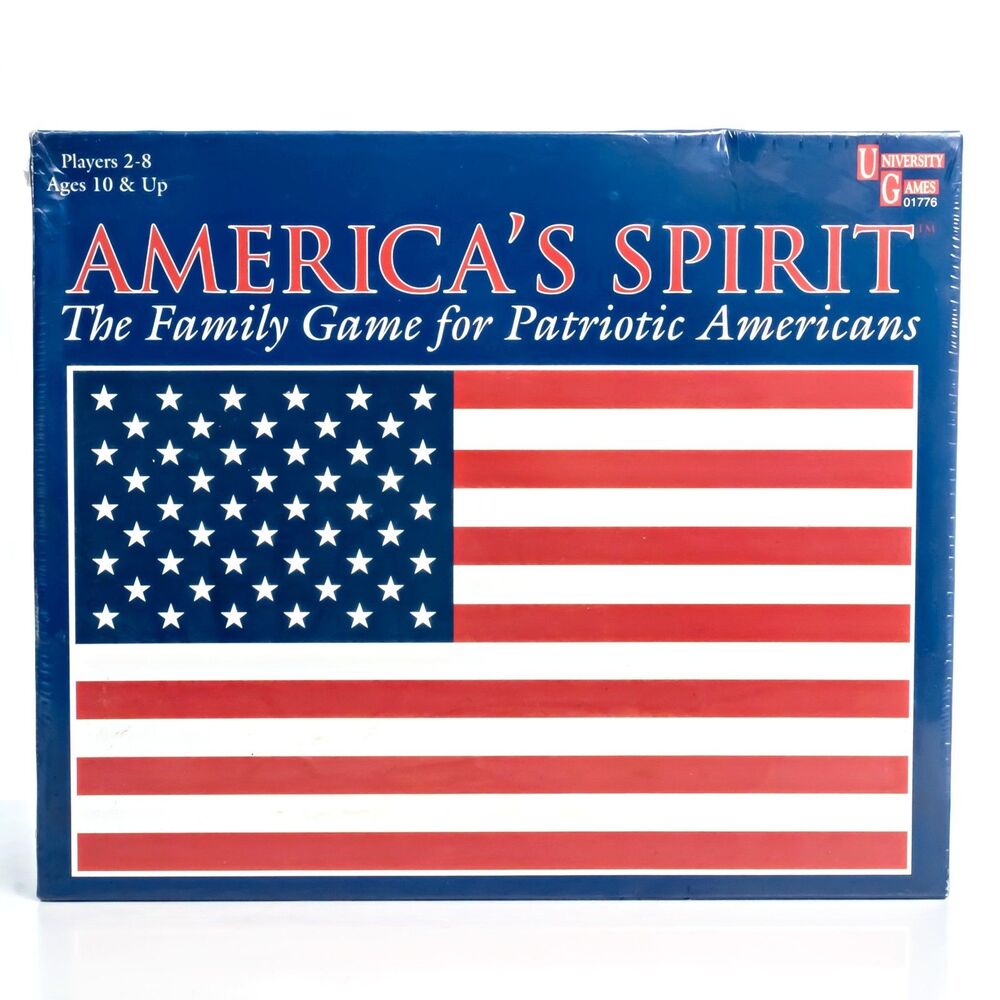 America's Spirit Game by University Games - 2001 Edition - New / Sealed